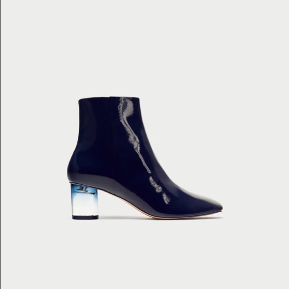 zara clear boots